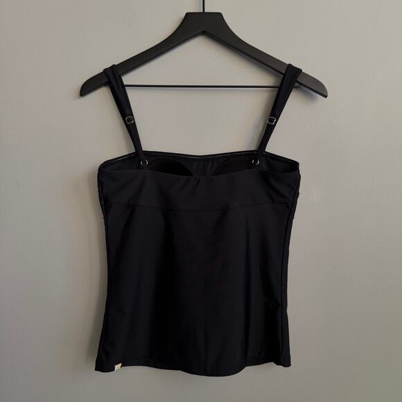 Summersalt Oasis Tankini Top in Black Size 8 - Picture 6 of 9